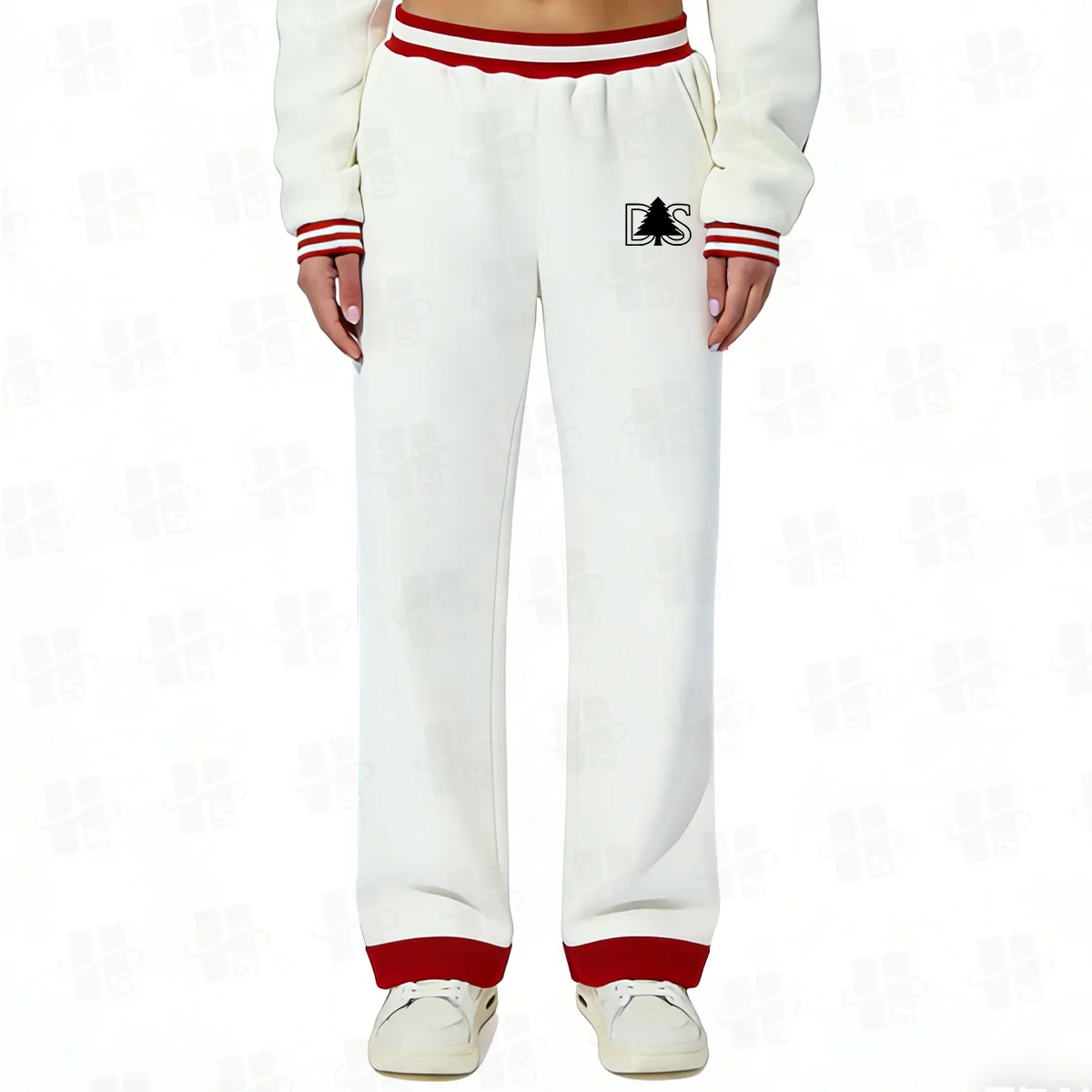 Manufacturer Blank Heavyweight Straight Wide Leg Sweatpants French Terry Plain Scubas Baggy Men Sweats Pants