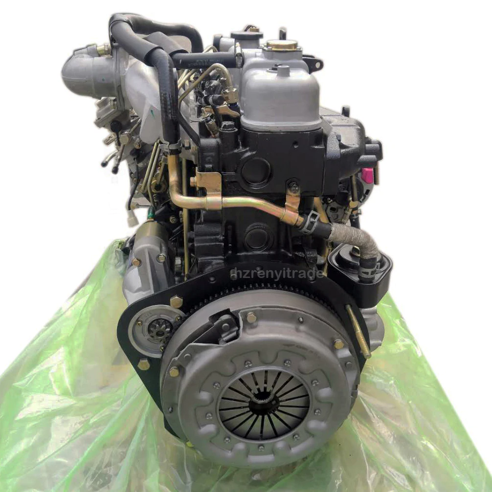 High Quality 4JB1 4JB1T 4 Cylinders 62KW Pickup Truck Boat Complete Engine Assembly for Isuzu Motor Auto Parts