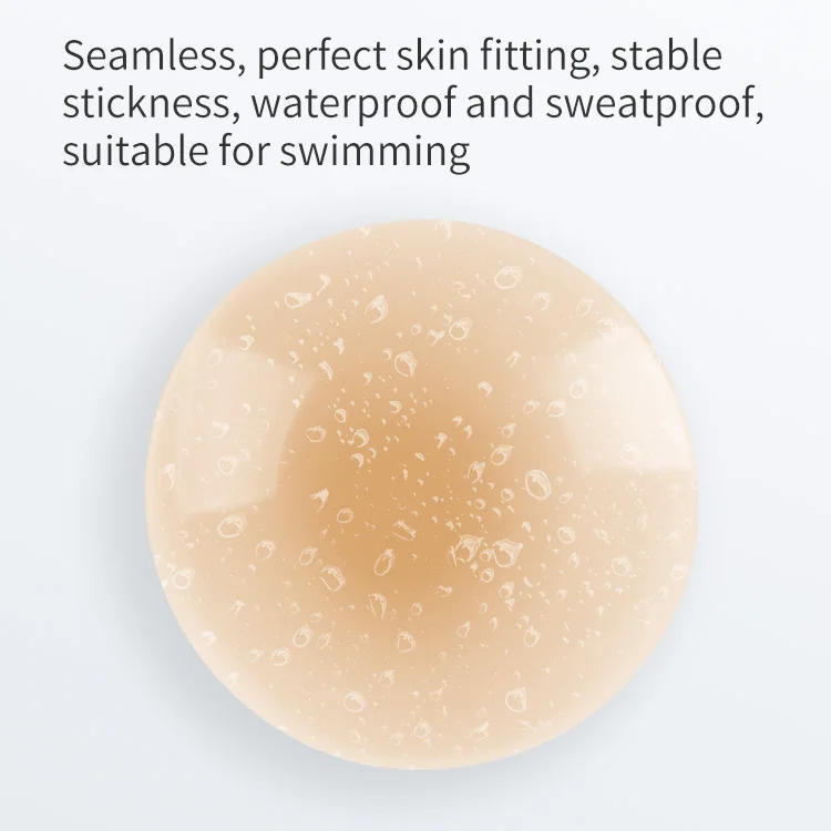 BNEW] Easy Peasy XL Lift Nipple Pad in Nude [Seamless Nipple Tape Reuseable  Sweatproof], Women's Fashion, Undergarments & Loungewear on Carousell