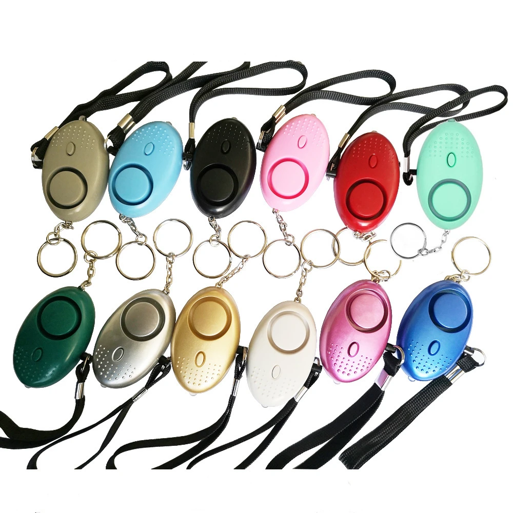 Оптовая продажа, набор брелоков для ключей для самозащиты для женщин