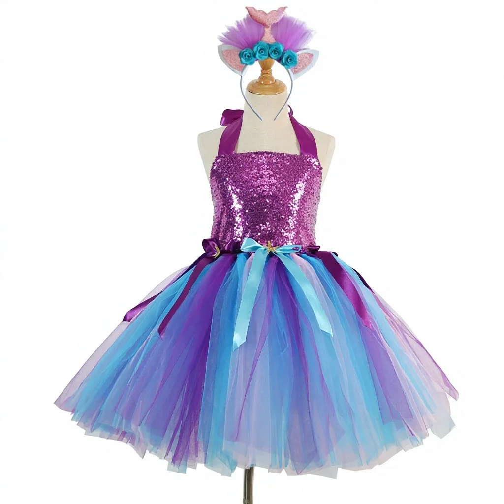 Costume de Clown de cirque arc-en-ciel amusant pour filles, déguisement de fête de carnaval d'halloween, robe Tutu en Tulle fantaisie Joker Cosplay
