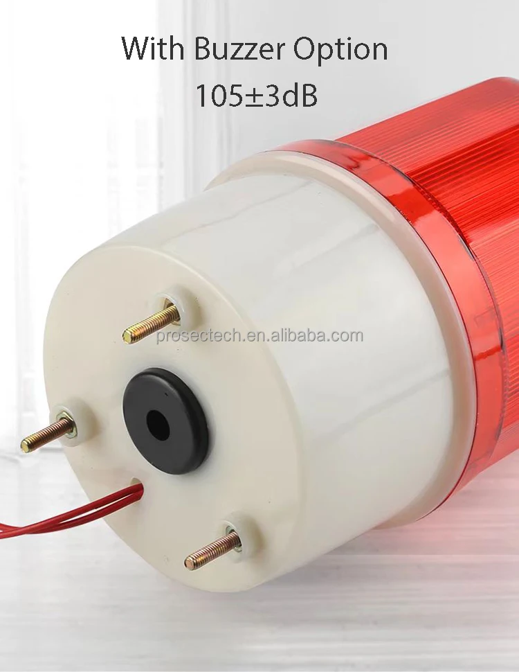 Dc12v/24v Red Yellow Green Blue Strobe Warning Light Gate Forklift