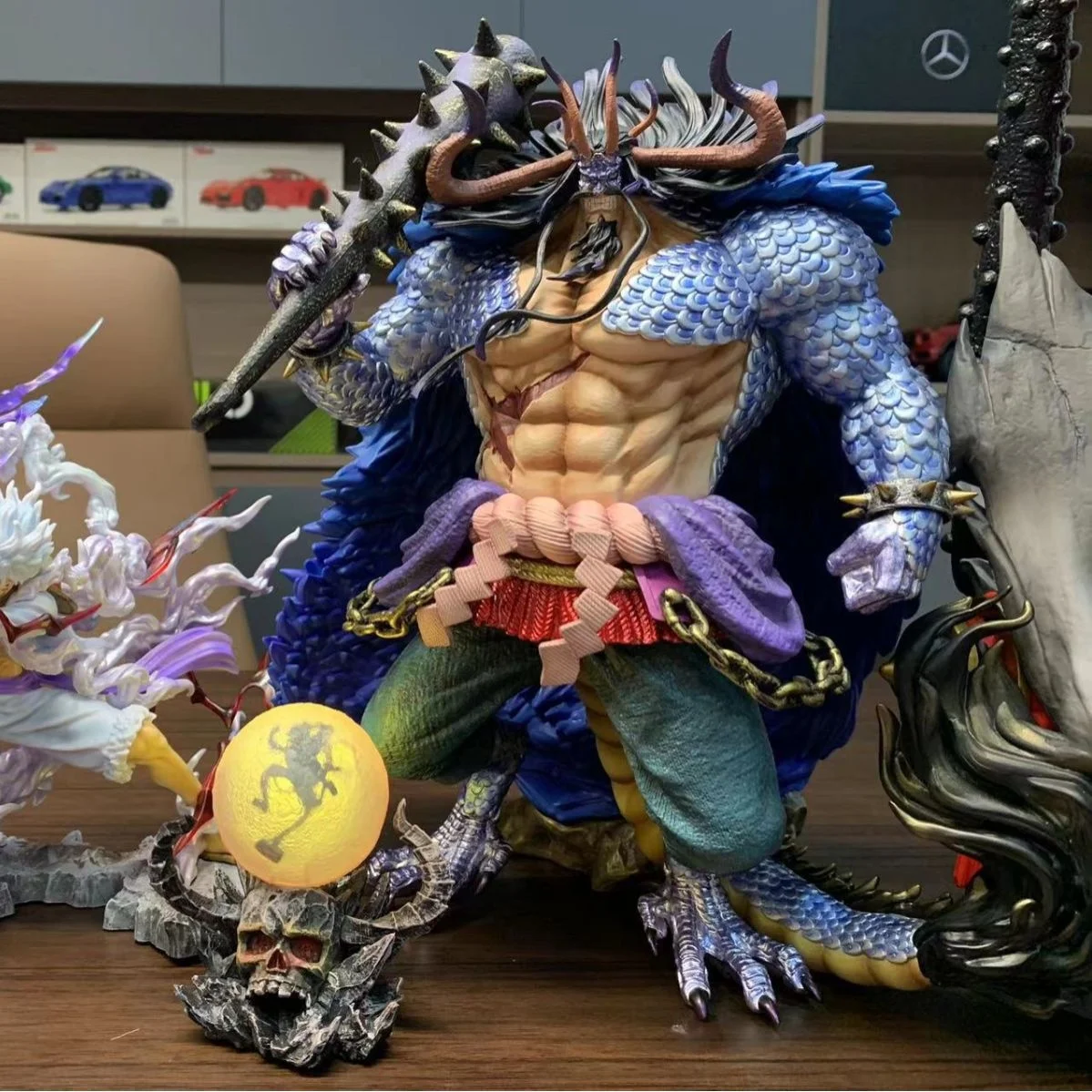 コミック・アニメ kaido figure 2d comic color One Piece figure repaint-Kaido – Lyk Repaint