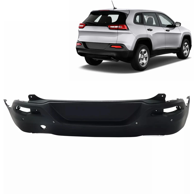 Piezas de automóvil OEM, precios de alta calidad, cubierta superior de parachoques trasero para Jeep Cherokee CH1100A03C 68232307AD 2014 2015 2016 2017 2018