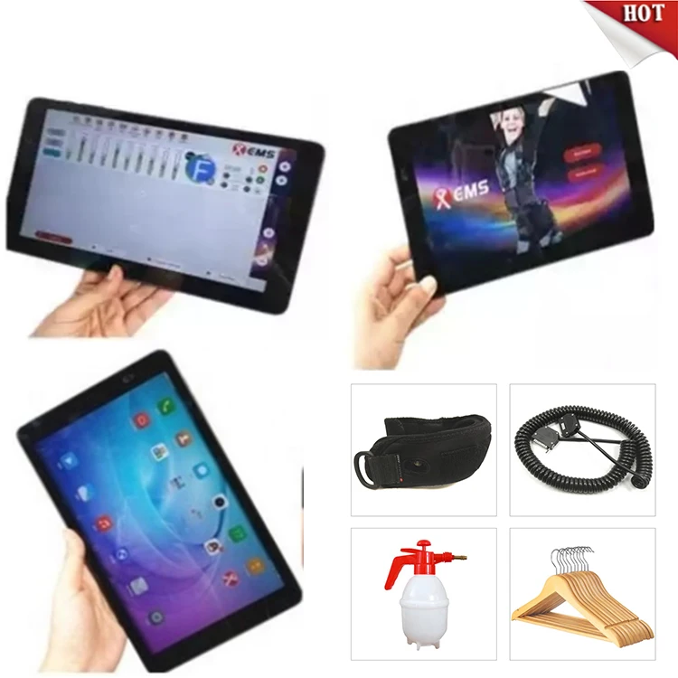 Беспроводные тренажеры для фитнеса EMS, профессиональный стимулятор мышц тела, оборудование для тренажерного зала