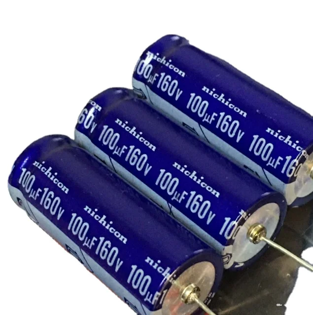 ニチコン VXシリーズ 100μF 160V オーディオ用アルミ電解コンデンサ