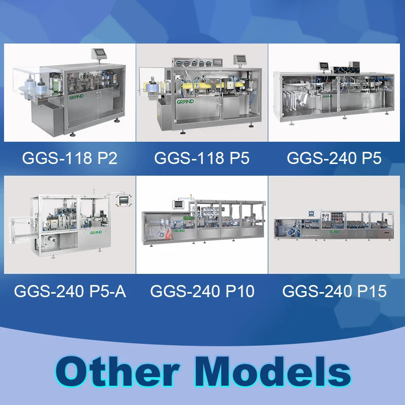 GGS-118 P2 небольшой монодоза пластиковой ампулы выдувная машина наполнения и запечатывания фармацевтическая устная жидкость пластиковой ампулы BFS машина