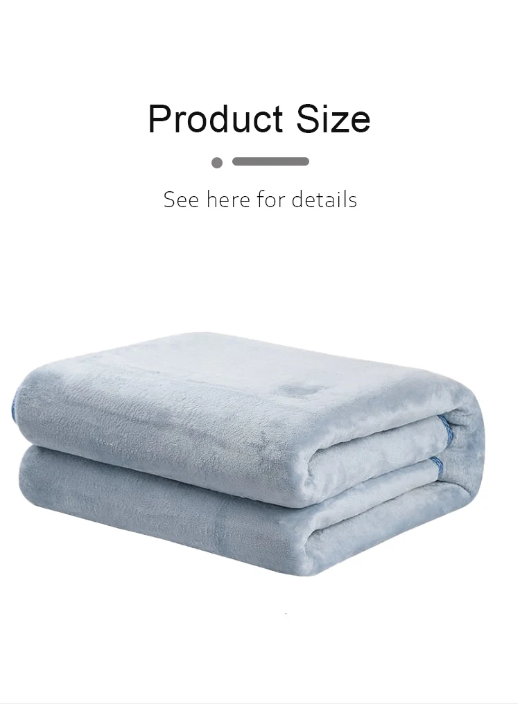 Ptc Heated Throw Blanket, AC220V, Microfiber Fabric - detail 18