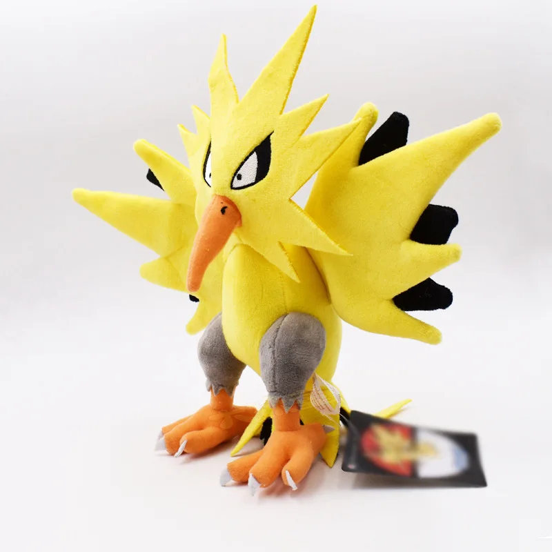 Pokemon Galar Region Articuno Zapdos Moltres Plush Doll Kawaii Children's  Toy Three Holy Bird Q Version Model Birthday Gift