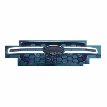 Led Grille for Ford Ranger T9 2023+ Grilles Bumper Facelift Air Intake Grille Automotive Exterior Accessories Sport Body Kit
