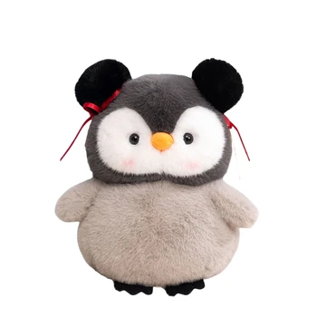 OEM Manufacturer's Custom High Quality Cute Penguin Stuffed Animals Soft Plush PP Cotton Mesh for Children's Birthday Gifts