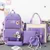 Violet five-piece set