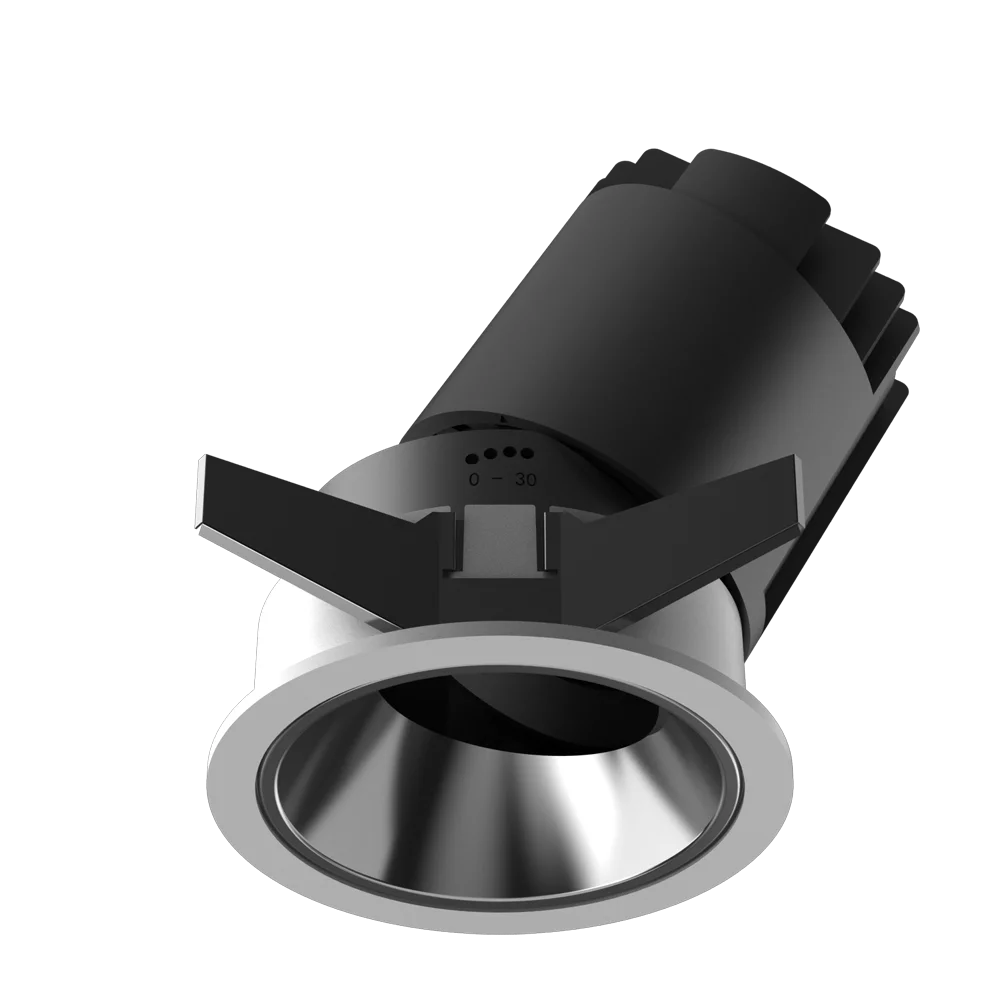 
80 мм, антибликовый светодиодный узкий луч с 2020 пятнами для кинотеатра, безразмерный Светодиодный точечный светильник с регулируемой яркостью для лобби 