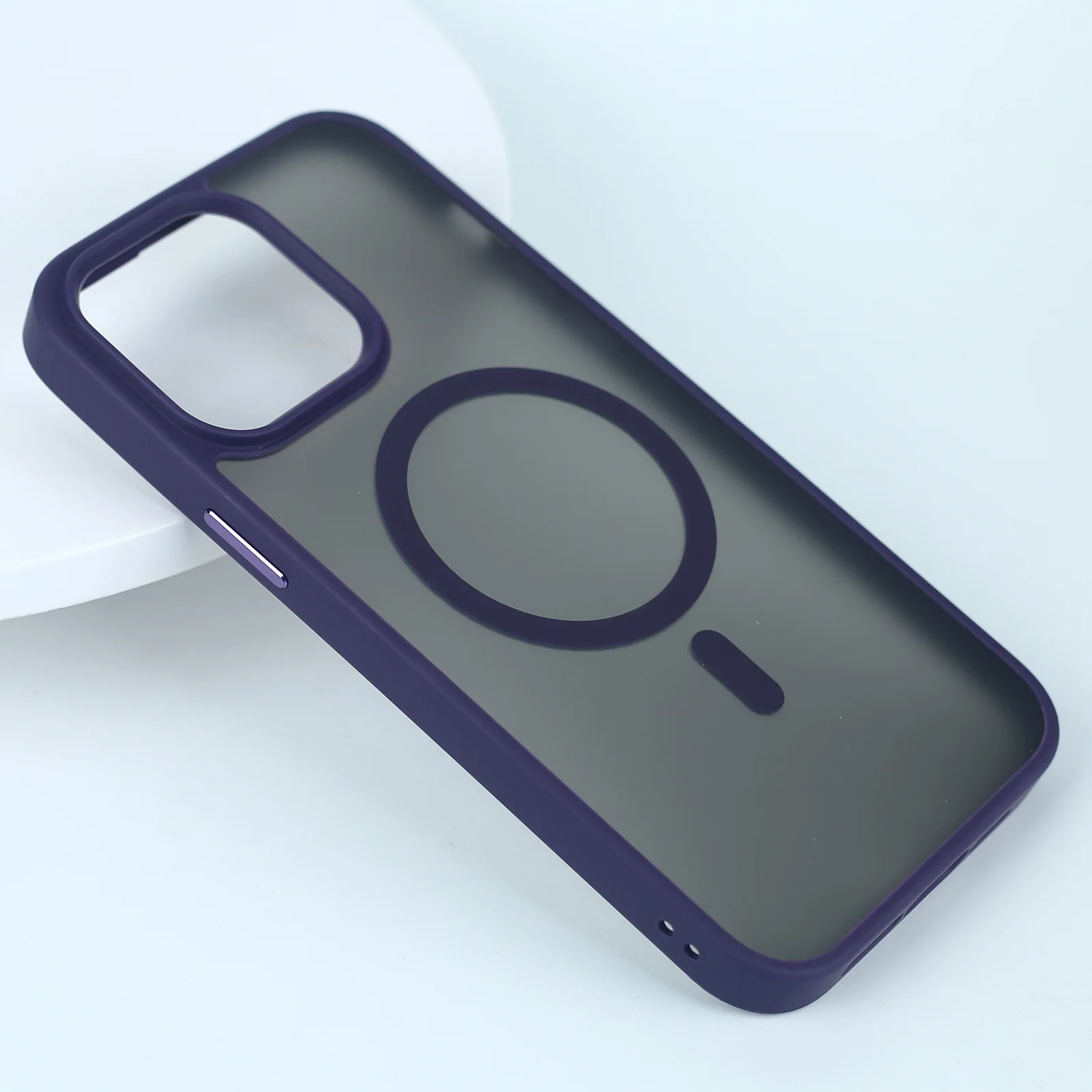 Skin Feeling Wireless Charging Phone Cases Simple Frosted Mobile Phone