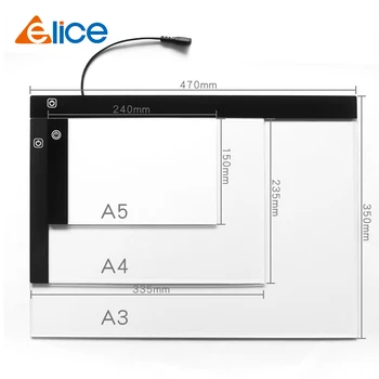 A3 Light Box, AGPtek LED Artcraft Tracing Light Pad Ultra-Thin USB