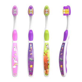 Factory Wholesale Custom Logo Soft Toothbrush For Kids Toothbrush Manufacturers Soft Cartoon Kids Children Toothbrush