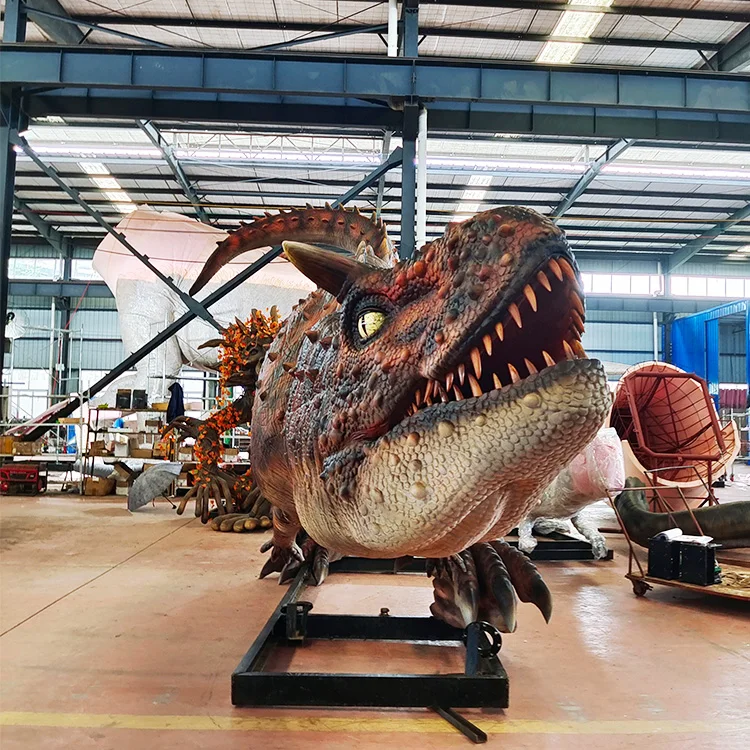 Life Size Animatronic Robot Dinosaur Models Remote Control Dinosaur for Dinosaur Park