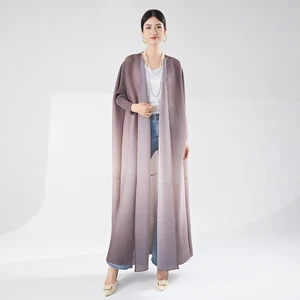 Middle East Arabian Dubai Muslim Traditional Abaya Dress for Women Elegant Plus Size Loose Casual Cardigan Robe