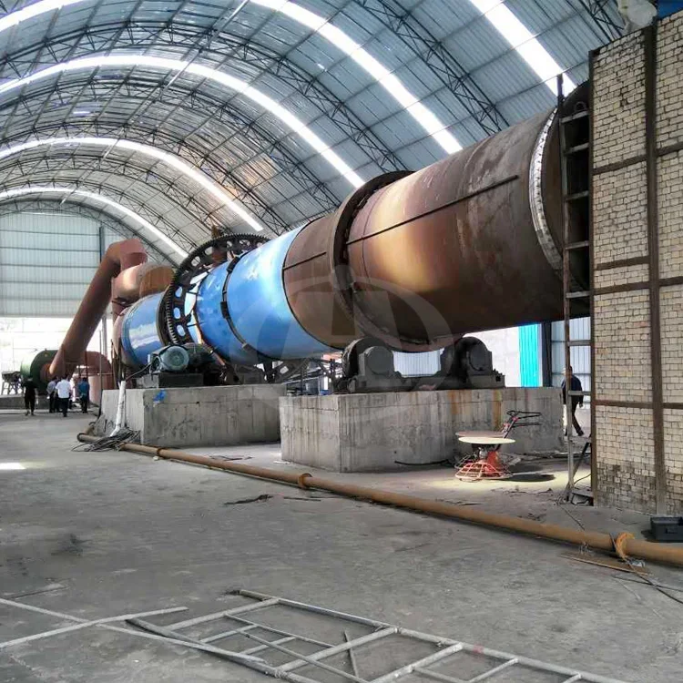 Прямая Заводская поставка, ротационная сушилка для навоза из бобов