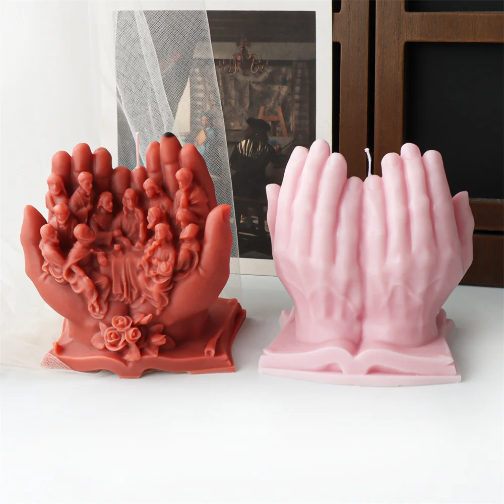 Stampo In Silicone Per Candele A Forma Alata | 3 Pezzi, Per Resina, Sapone E Gesso, Tema Musicale