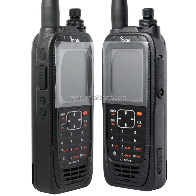 ICOM IC-A25C VHFエアバンドトランシーバー Icom IC-A25C Sport VHF Air Band Handheld Radio