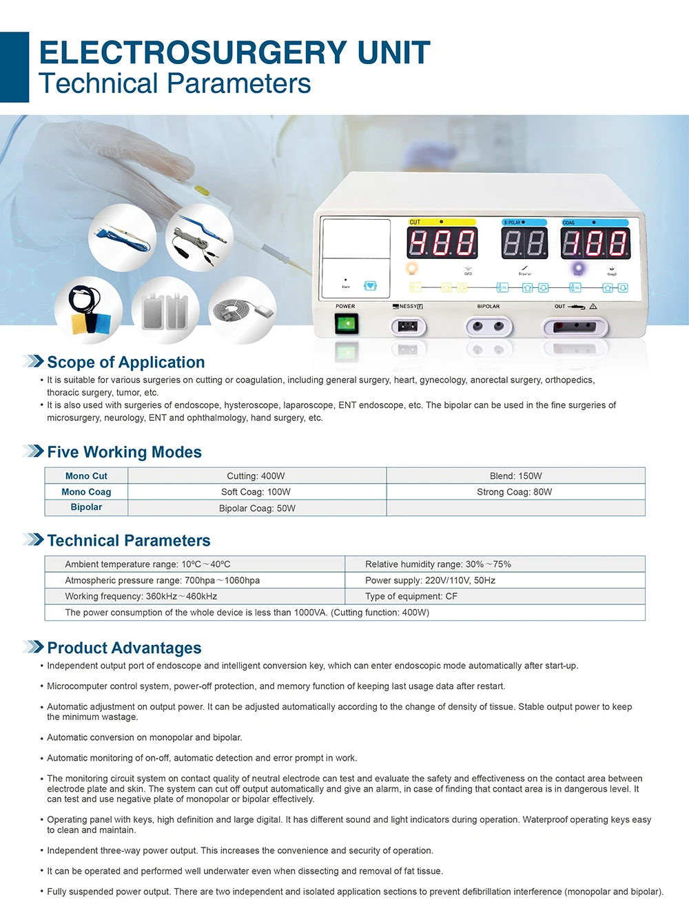 Electrocauterio Quirurgico Surgical Cautery High Frequency
