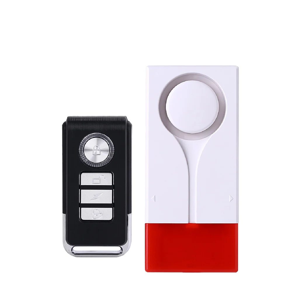 Remote Control Sound 3 Light Burglar Alarm 108dB Volume Magnetic Sensor Door and Windows Sensor Alarm