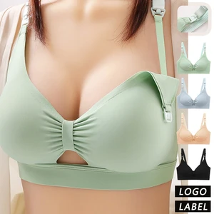 Quality Control Seamless Wireless Maternity Nursing Bras  for Pregnancy Postpartum Daily Wear Women's Maternity Nursing Bras
