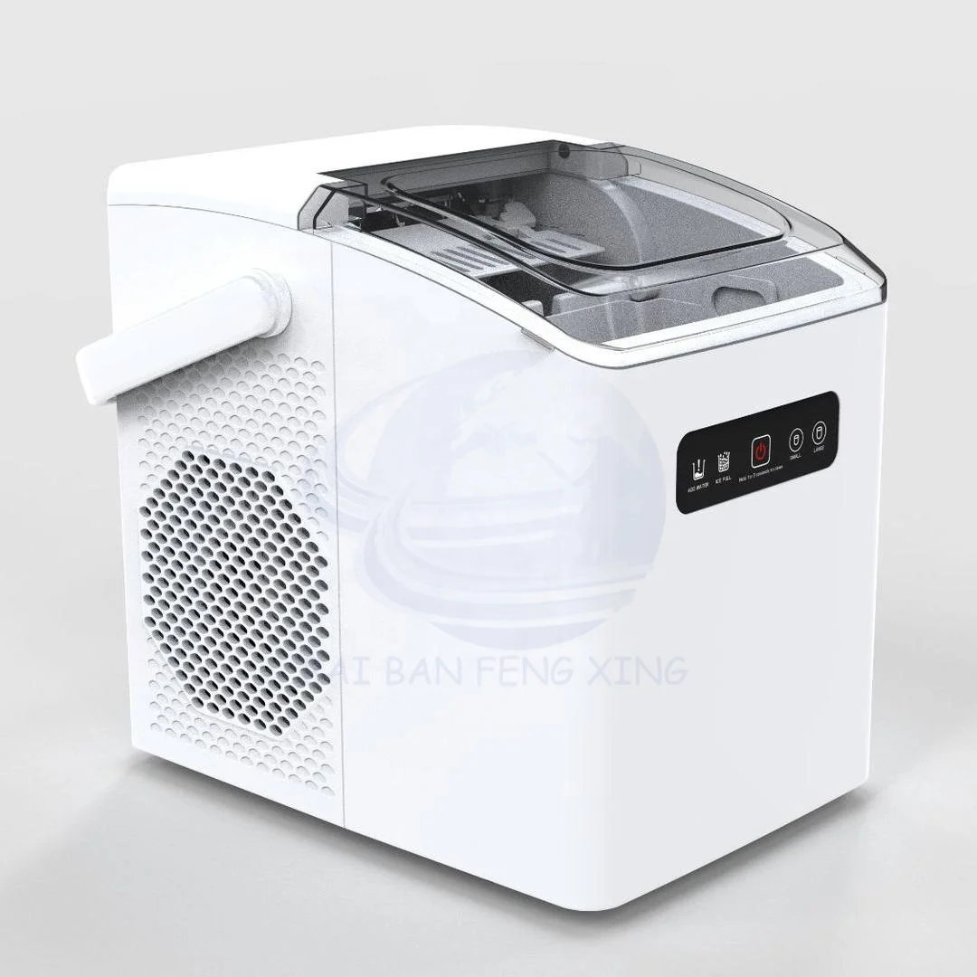 新しいキッチンインテリジェント小型製氷機 インテリジェント自動家庭用製氷機 独立給水タンク 6