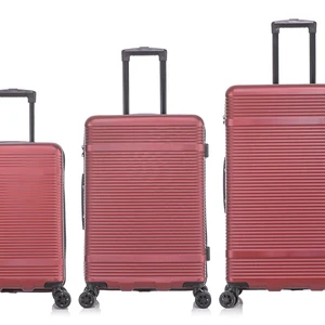 Customizable ABS Hard Shell Luxury & Cartoon Style Travel Luggage Suitcase Sets Factory Direct Lightweight Features