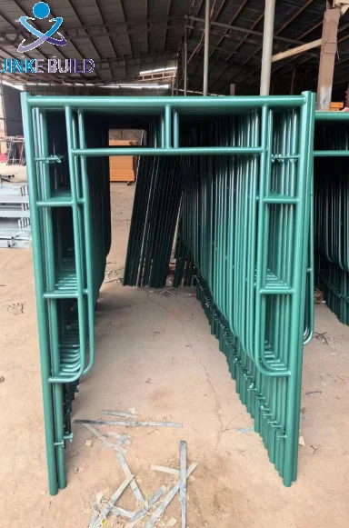 product construction building frame scaffolding system powder coated steel ladder mobile frame scaffold-11
