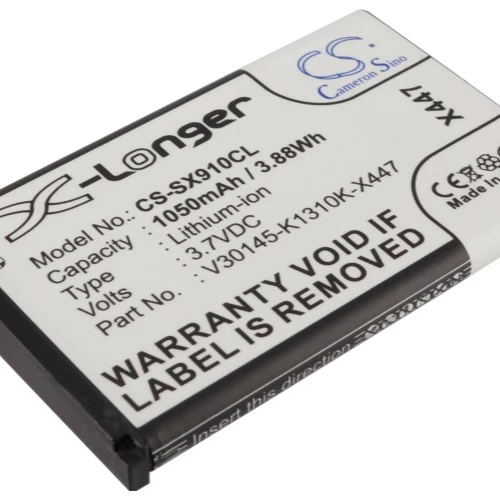 Battery For Siemens Gigaset SL910H 830 mAh 3.7-Volts 