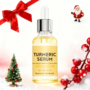 Calantha Brightening Organic Anti-Aging Acne Whitening Toner Facial Moisturizing Sheet Mask Turmeric Vitamin Green Tea Aloe Vera