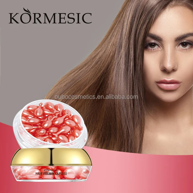 Kormesic Private Label Hair Mask Care Green Vitamin E Hair Oil Serum