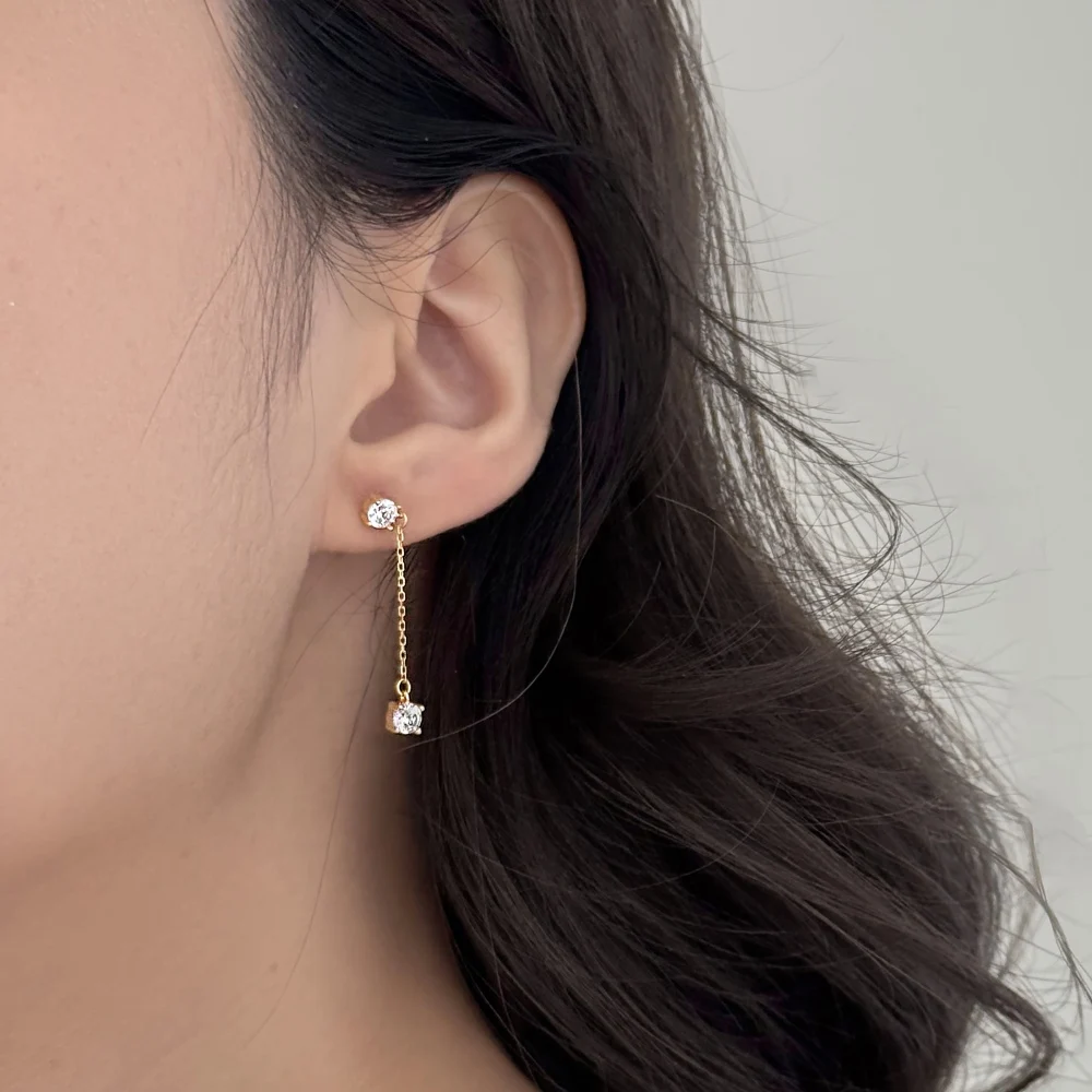 KAKODIY Elegant Design Boutique Fashion Jewelry 925 Sterling Silver 5A Cubic Zirconia Earrings Daily Accessories detail 9