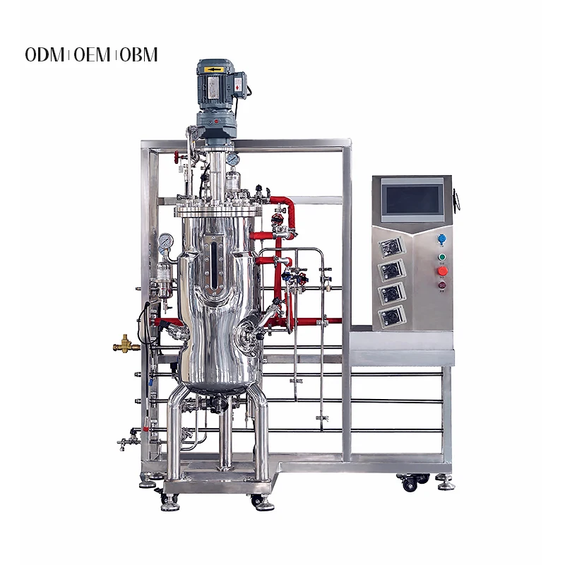 100 L, 300 L, 500 L pilotni sistemi bioreaktorjev, industrijske cene bioreaktorjev