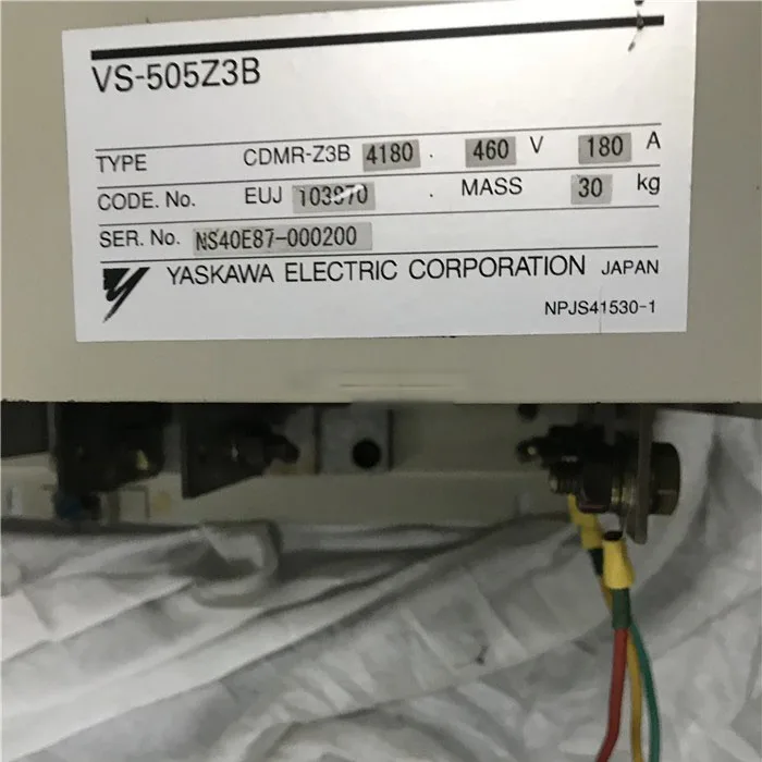 Yaskawa CDMR-Z3B VS-505Z3B 90KW 460V 180A Servo Drive| Alibaba.com