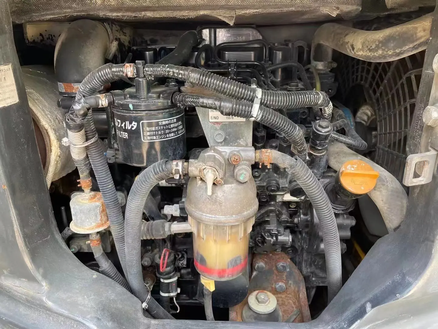 2020 Model Komatsu PC35 Mini Excavator with 3.5TON Operating Weight and 0.2m³ Bucket Capacity