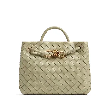 wholesale fashion high quality designer handbags handmade woven real leather handbags shoulder bag crossbody bag