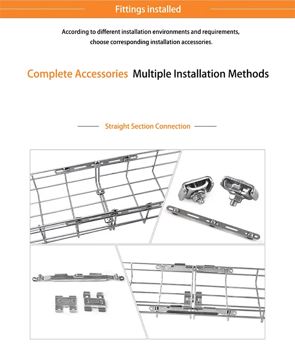 Wire Bridge Rack Factory Machinery And Equipment Wiring Open Mesh Wire Trough ...