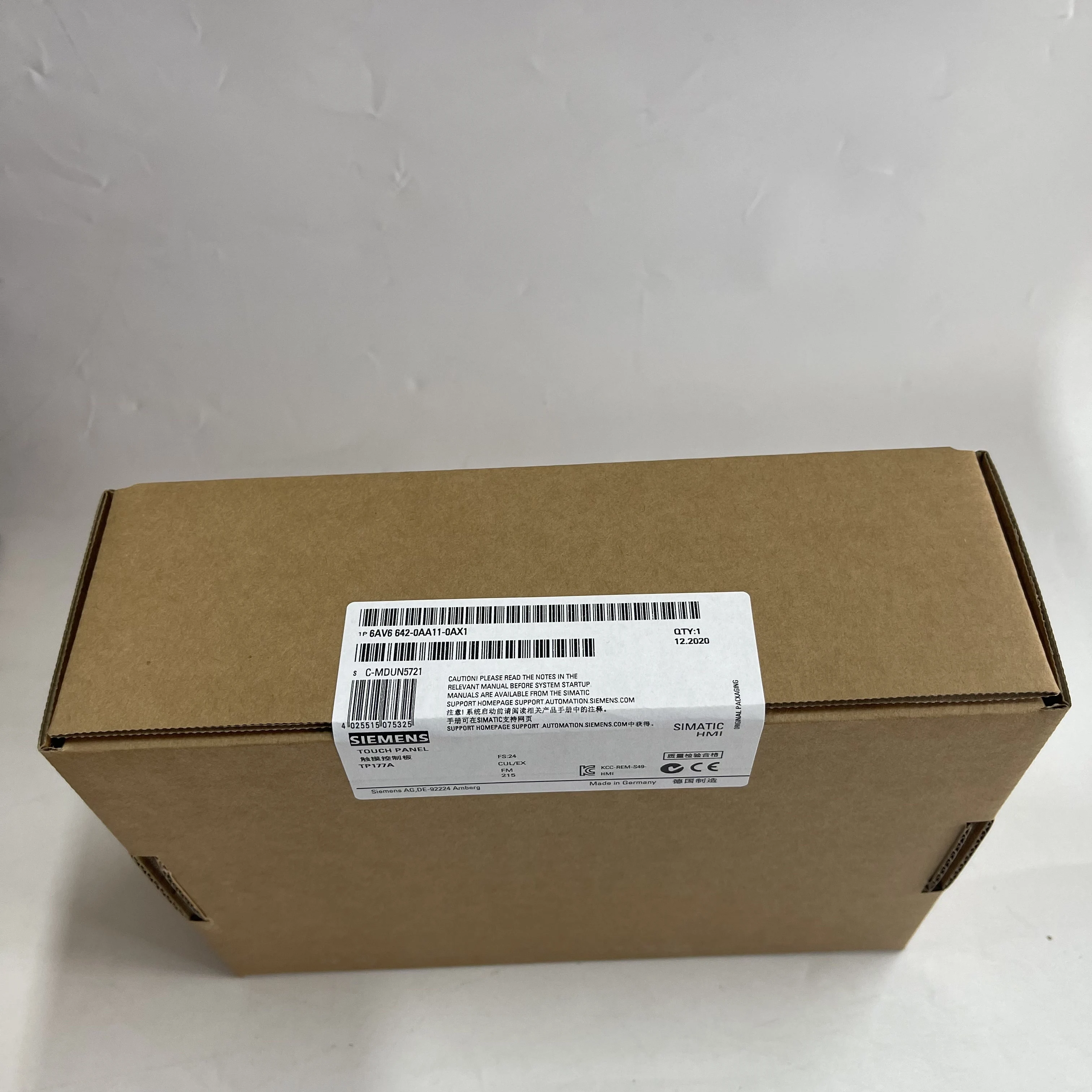 Siemens HMI Touch Panel 6AV6 642-0AA11-0AX1 Siemens HMI Touch Panel 6AV6 642-0AA11-0AX1