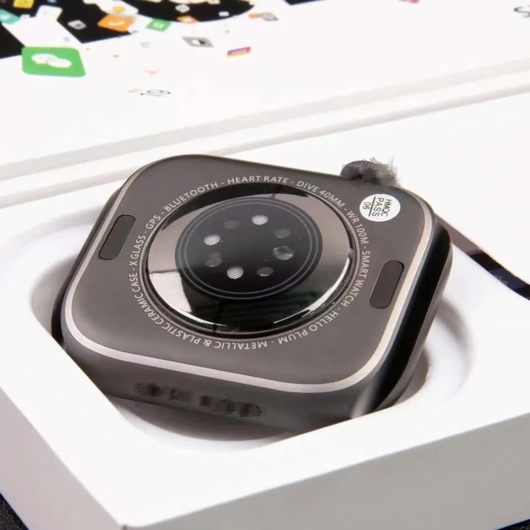 Newest Watch X Hello Plum Hello 3+ H13 Smart Watch 2.04 Inch Amoled Screen Series 10 46mm 1GB ROM Smartwatch