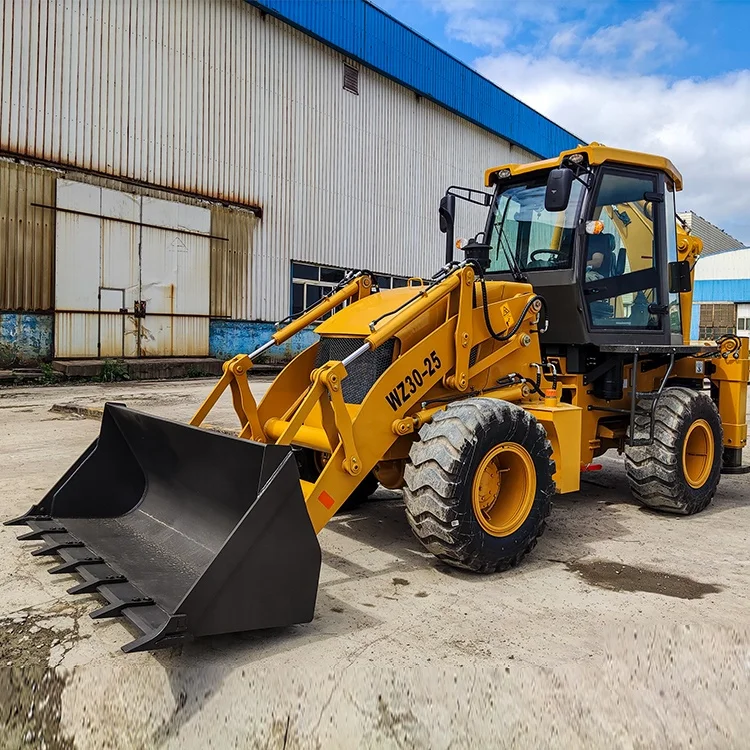 Retroexcavadora Loader Excavator 3cx 4cx 4dx Tractor Backhole 388 Backexcavator 2.5 Ton Mini Backhoe Loader