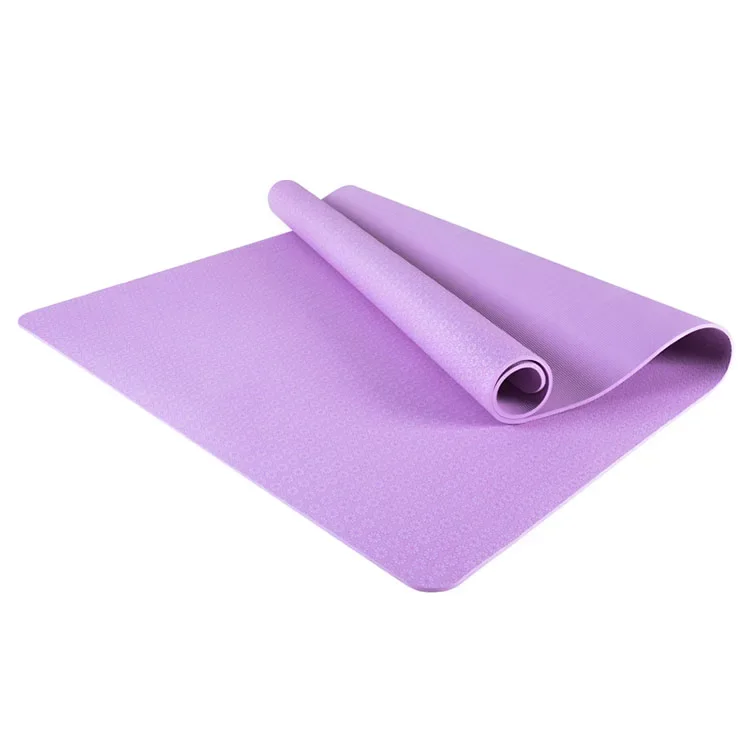 High Quality Double 122cm Big Size Pilates Exercise Fitness Eco Friendly Non Slip TPE Yoga Mat