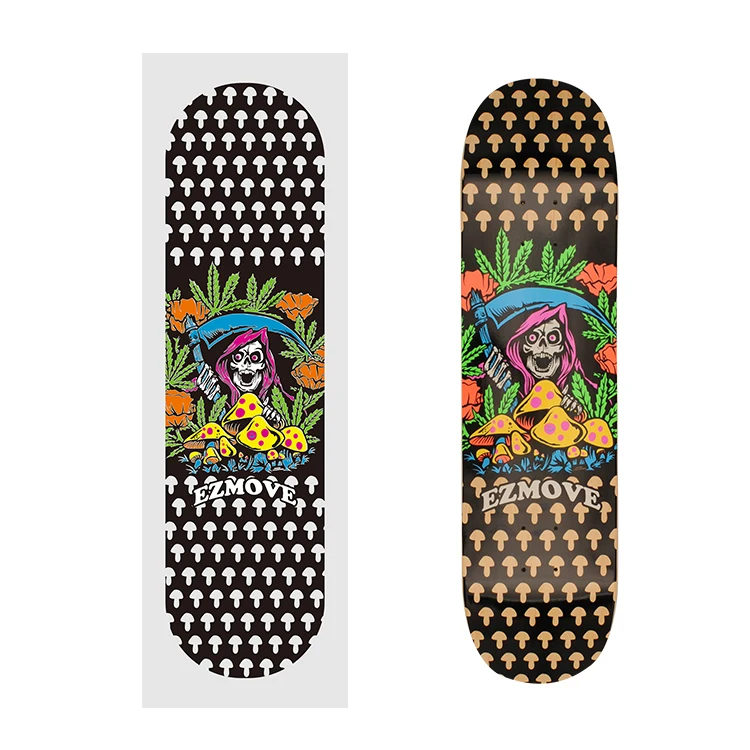 Skate Board Heat Transfer Film Customized Printing Graphic Skateboard