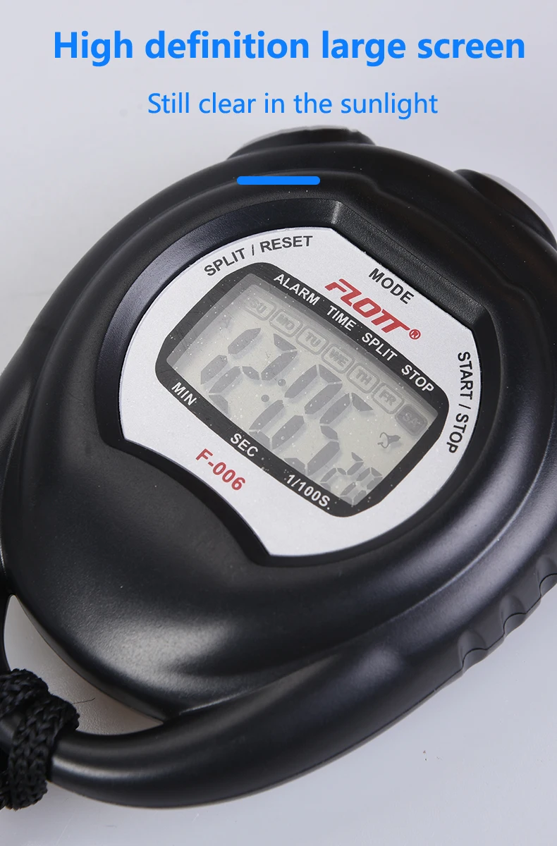 Digital Professional Handheld Lcd Chronograph Timer Sports Stopwatch ...