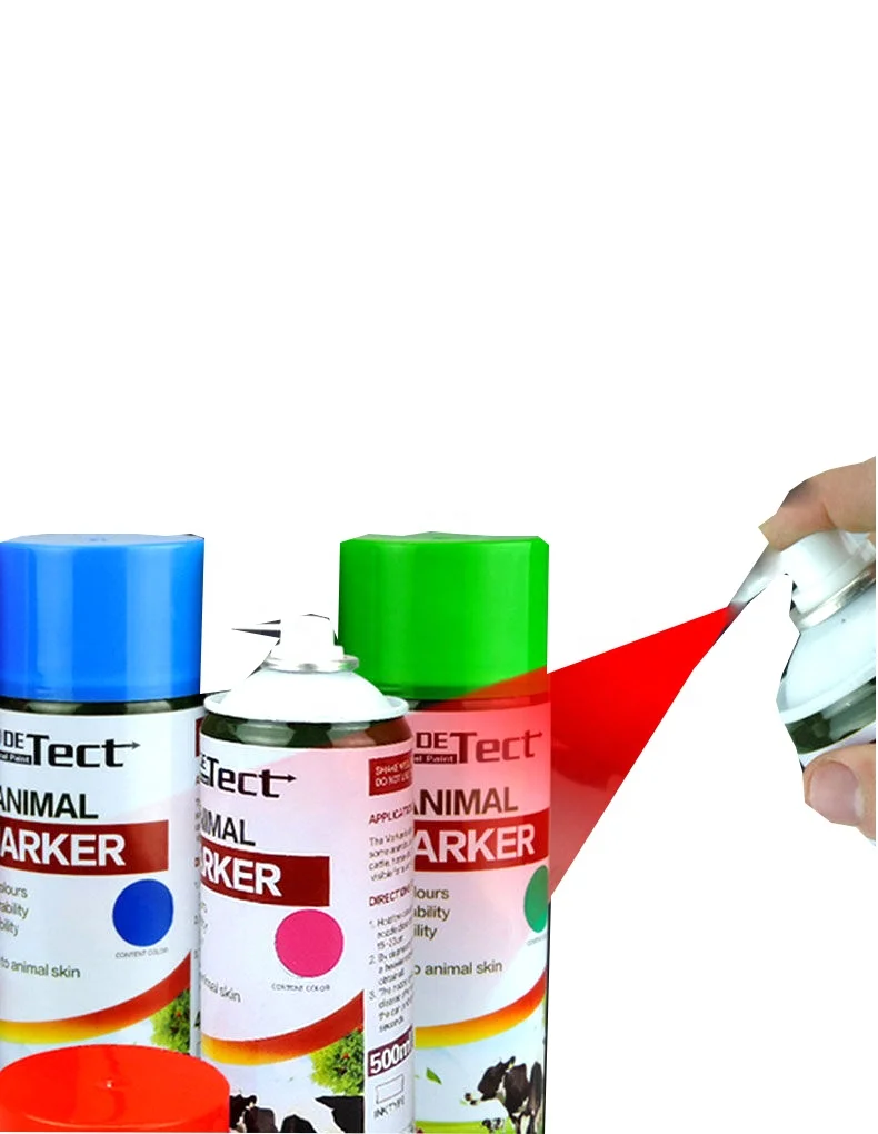 JIATAI  Marking Spray for Poultry Livestock Cow Sheep Pig Horse Rabbit
