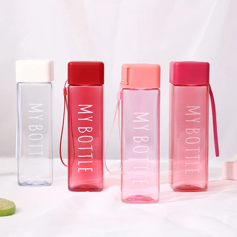 Customized Transparent Bottle Juice Leak-proof Travel Water Bottle New ...