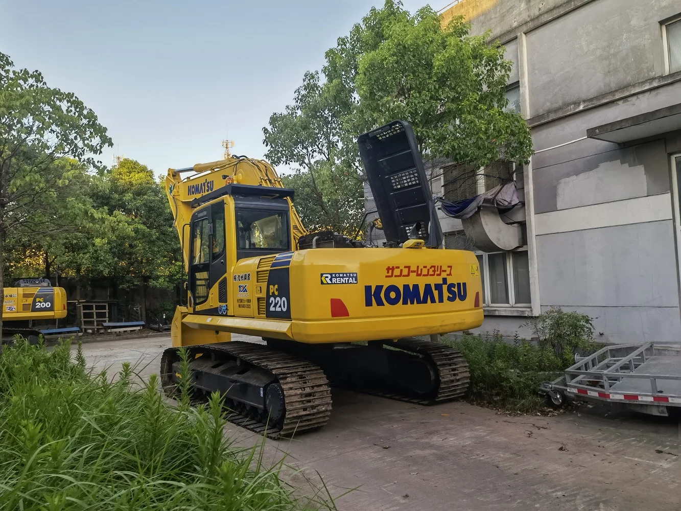 Used Construction Machinery Japan Komatsu Pc2208 Used Komatsu Pc220