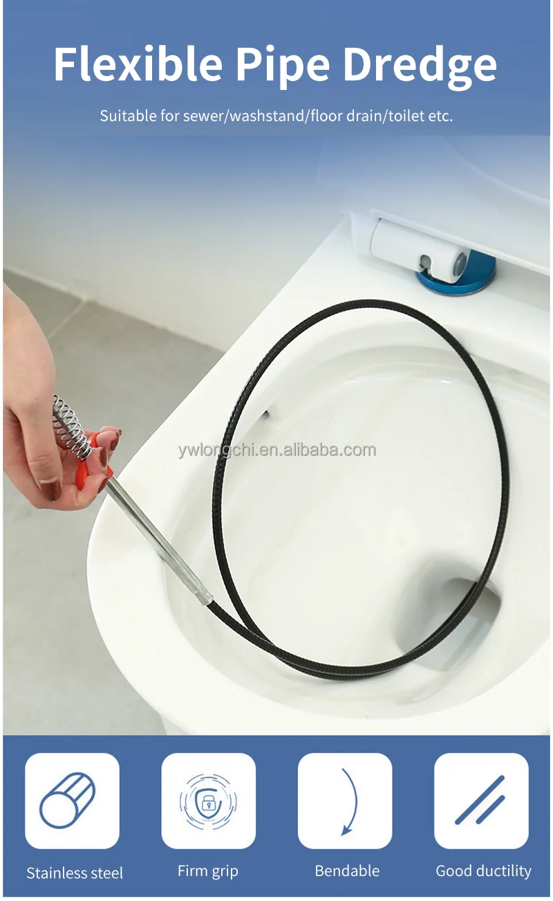 Multifunctional Adjustable Stainless Steel Sink/Bathroom Drain Strainer Drain Pipe Cleaning Tools Accessories Toilet Plunger